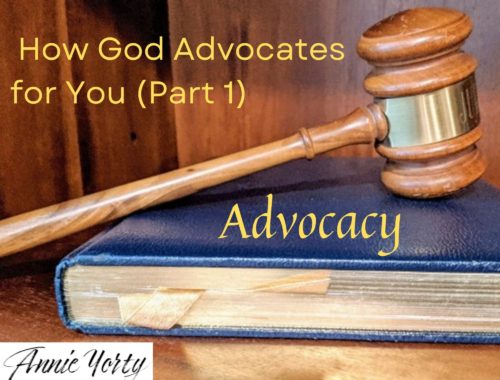 God advocates for you