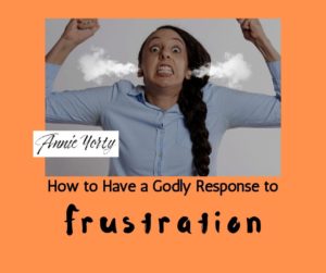 Godly Response to Frustration