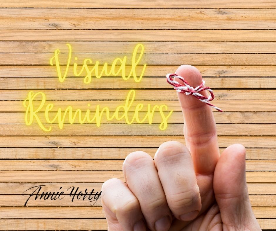 visual reminders